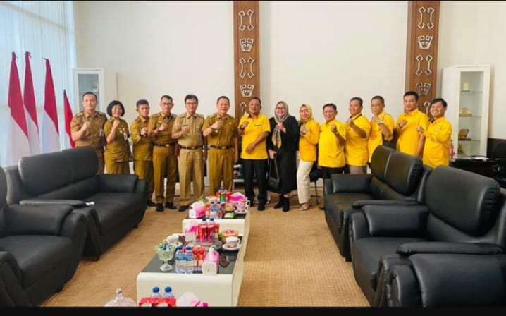 Qodratul Ikhwan Sambut Baik Audiensi DPD II Golkar Tuba Qodratul Ikhwan Sambut Baik Audiensi DPD II Golkar Tuba