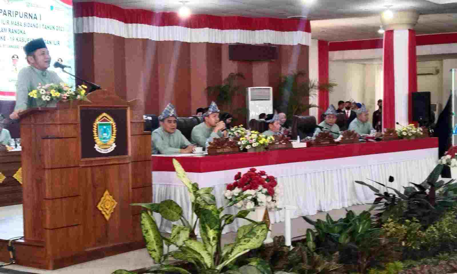 Rapat Perdana Paripurna DPRD Ogan Ilir Dalam Rangka HUT Ogan Ilir Ke-19 Rapat Perdana Paripurna DPRD Ogan Ilir Dalam Rangka HUT Ogan Ilir Ke-19