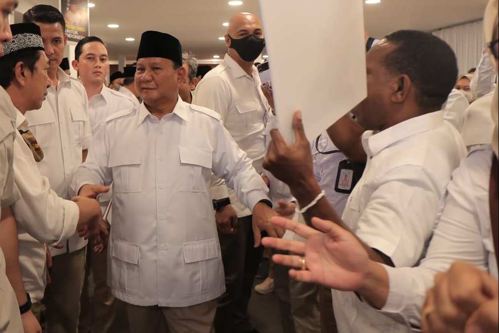 Resmikan Kantor Pemenangan, Prabowo: Kita Terbuka, dalam Demokrasi Persaingan Itu Sehat Resmikan Kantor Pemenangan, Prabowo: Kita Terbuka, dalam Demokrasi Persaingan Itu Sehat