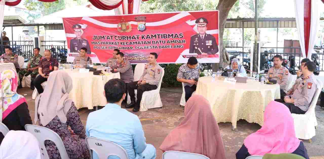 Kapolda Kepri Tanggapi dan Tindak Lanjuti Curhat Tokoh Masyarakat Kec. Batu Ampar Kapolda Kepri Tanggapi dan Tindak Lanjuti Curhat Tokoh Masyarakat Kec. Batu Ampar
