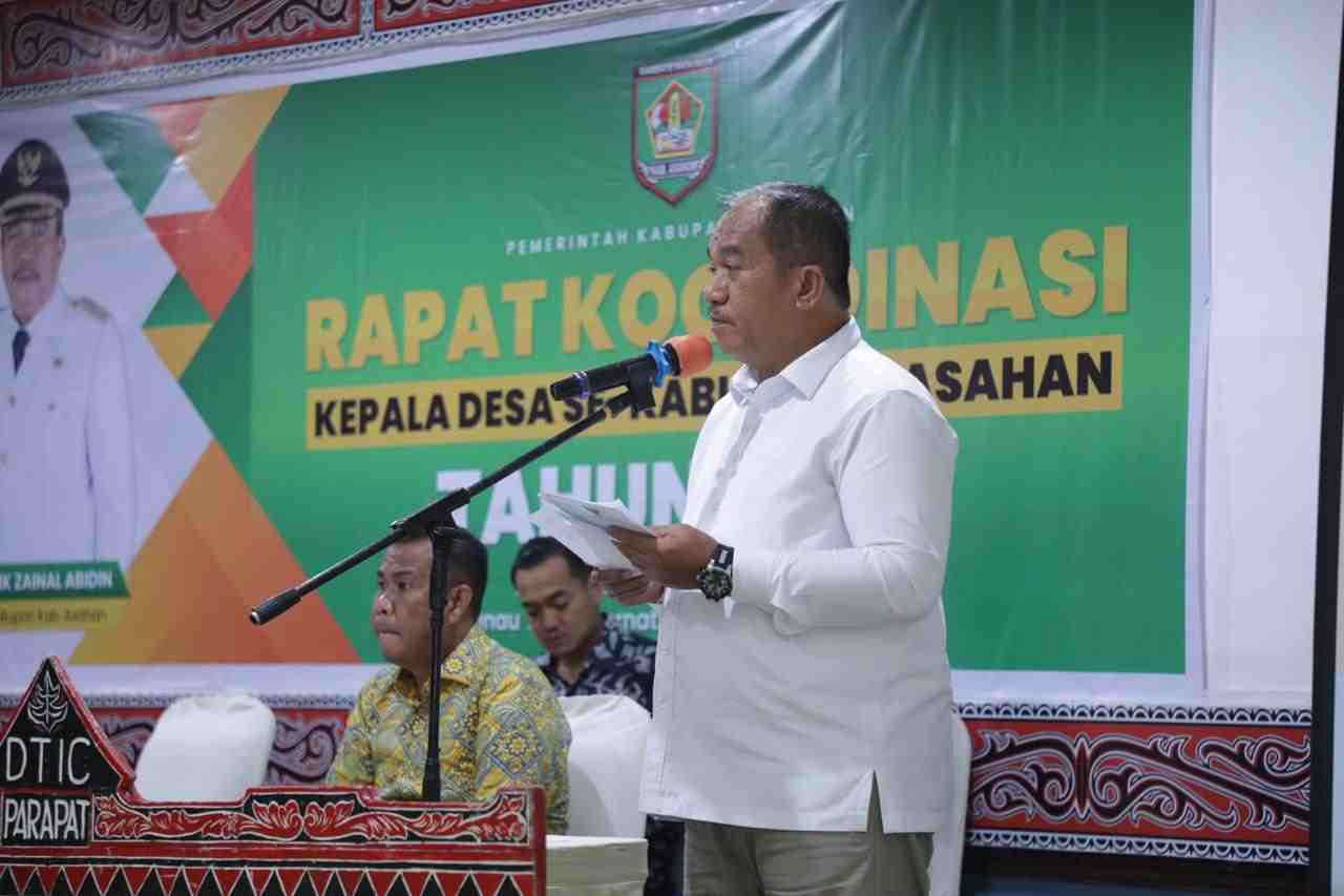 Wabup Asahan Buka Rakor Kepala Desa Wabup Asahan Buka Rakor Kepala Desa