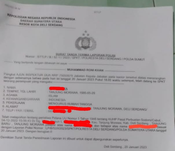 Unik, Dugaan Pemerkosaan Ditanjung Morawa Malah Masuk Belakang Bukan Depan Unik, Dugaan Pemerkosaan Ditanjung Morawa Malah Masuk Belakang Bukan Depan