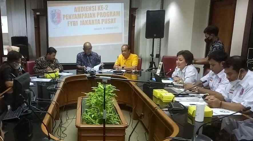 Beraudiensi dengan Pemerintah Kota, FYBI Jakarta Pusat Paparkan Sejumlah Program Beraudiensi dengan Pemerintah Kota, FYBI Jakarta Pusat Paparkan Sejumlah Program