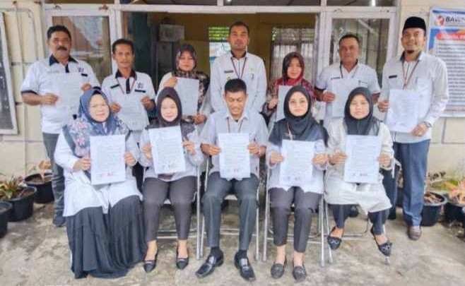 Ujudkan Pelayanan Prima, Wali Nagari Sundata Utara Buat Fakta Integritas Ujudkan Pelayanan Prima, Wali Nagari Sundata Utara Buat Fakta Integritas