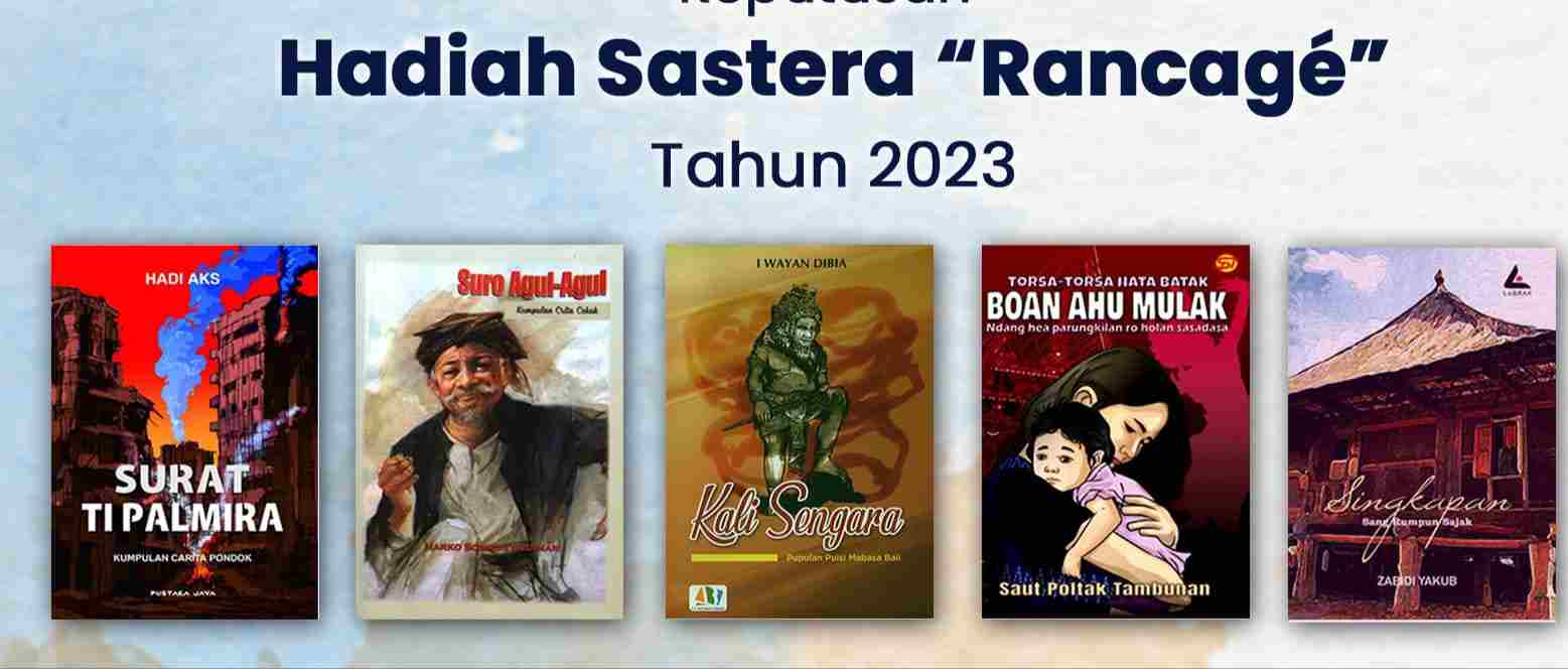 Sastrawan Lampung Zabidi Yakub Raih Hadiah Sastra Rancage 2023 Sastrawan Lampung Zabidi Yakub Raih Hadiah Sastra Rancage 2023