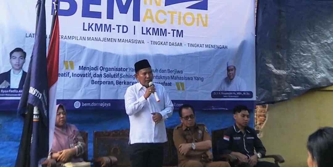Gelar LKMM-TM di Sebalang, BEM IIB Darmajaya dan Orkem Lakukan Pengabdian Masyarakat Gelar LKMM-TM di Sebalang, BEM IIB Darmajaya dan Orkem Lakukan Pengabdian Masyarakat