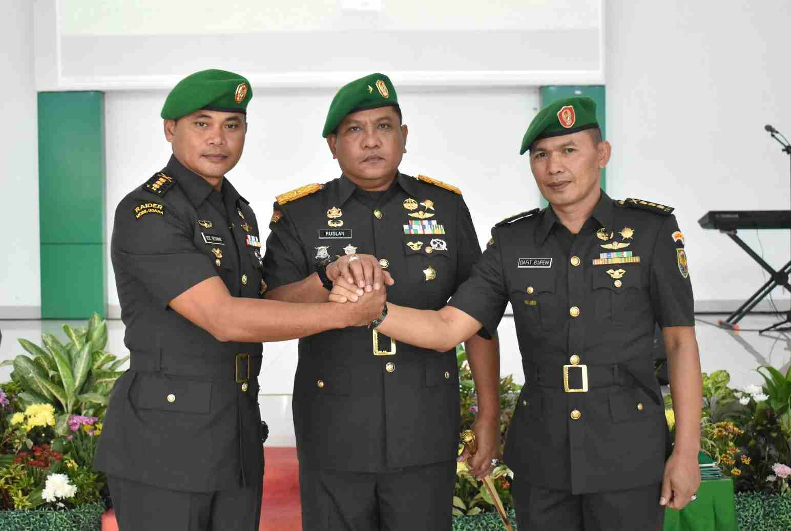 Brigjen TNI Ruslan Effendy Sertijab Kasiops Kasrem 043 dan Pejabat Dandim 0424 Brigjen TNI Ruslan Effendy Sertijab Kasiops Kasrem 043 dan Pejabat Dandim 0424