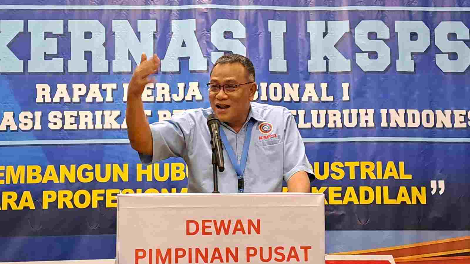 Jumhur Hidayat: Tidak Bahas Pemilu, Rakernas Hanya Bahas Presiden Yang Diharapkan KSPSI Jumhur Hidayat: Tidak Bahas Pemilu, Rakernas Hanya Bahas Presiden Yang Diharapkan KSPSI