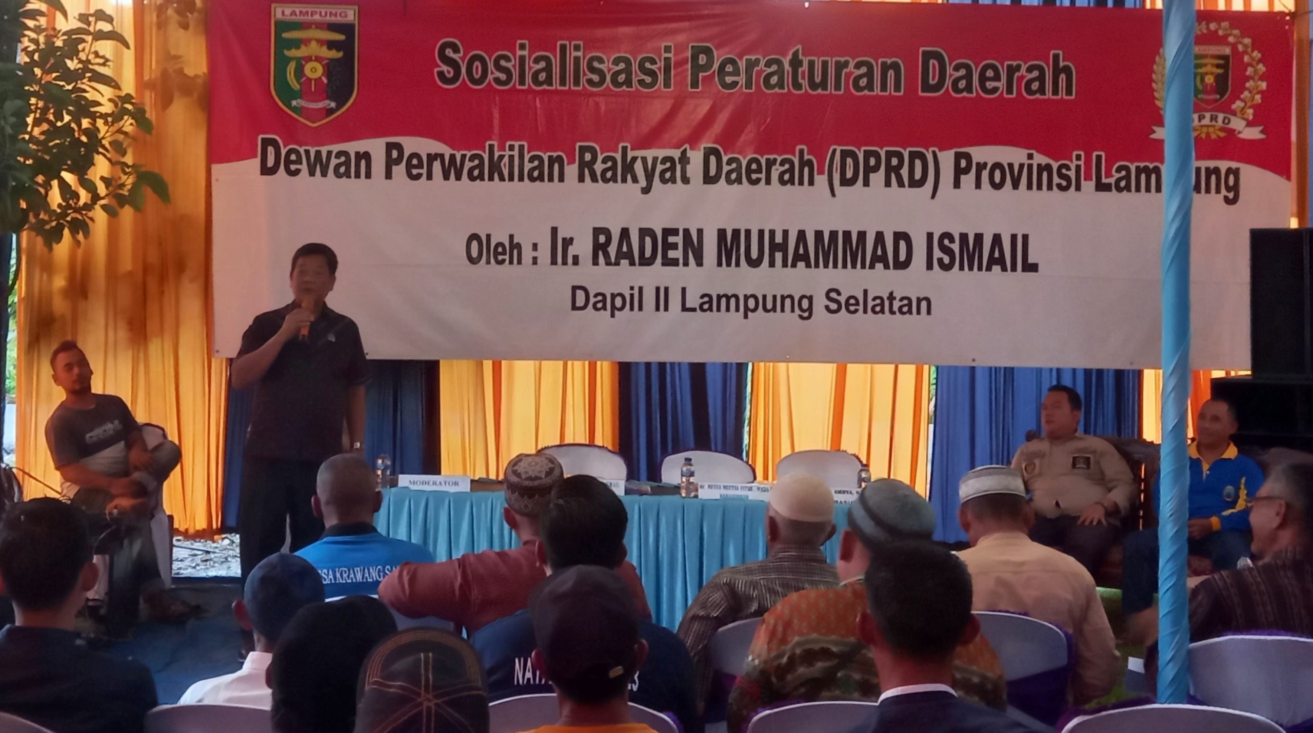 Ir. Raden Muhammad Ismail Sosialisasikan Peraturan Daerah No 1 Tahun 2019 Ir. Raden Muhammad Ismail Sosialisasikan Peraturan Daerah No 1 Tahun 2019