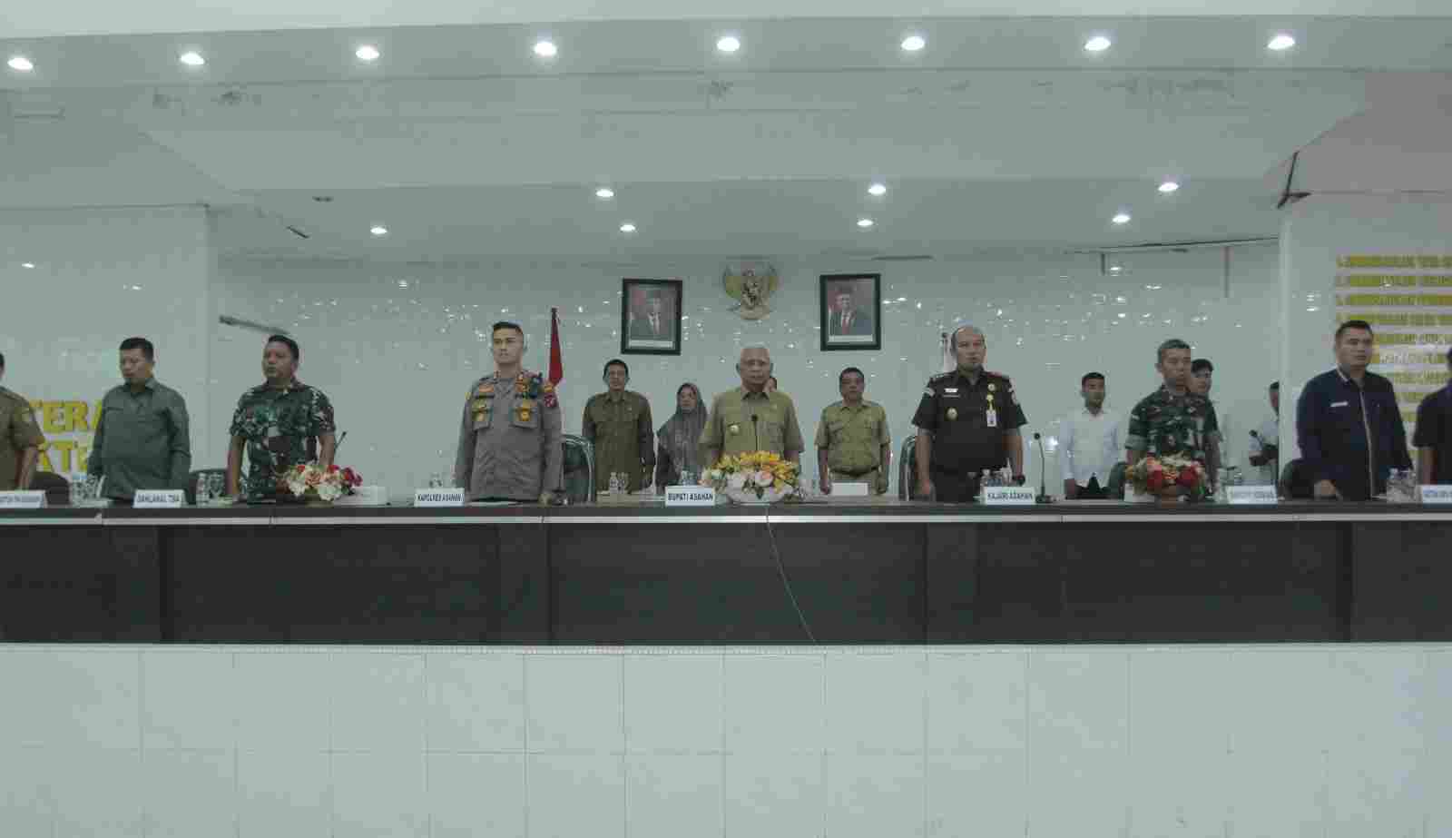 Bupati Surya Pimpin Rakor PTJ Pemilu Bupati Surya Pimpin Rakor PTJ Pemilu