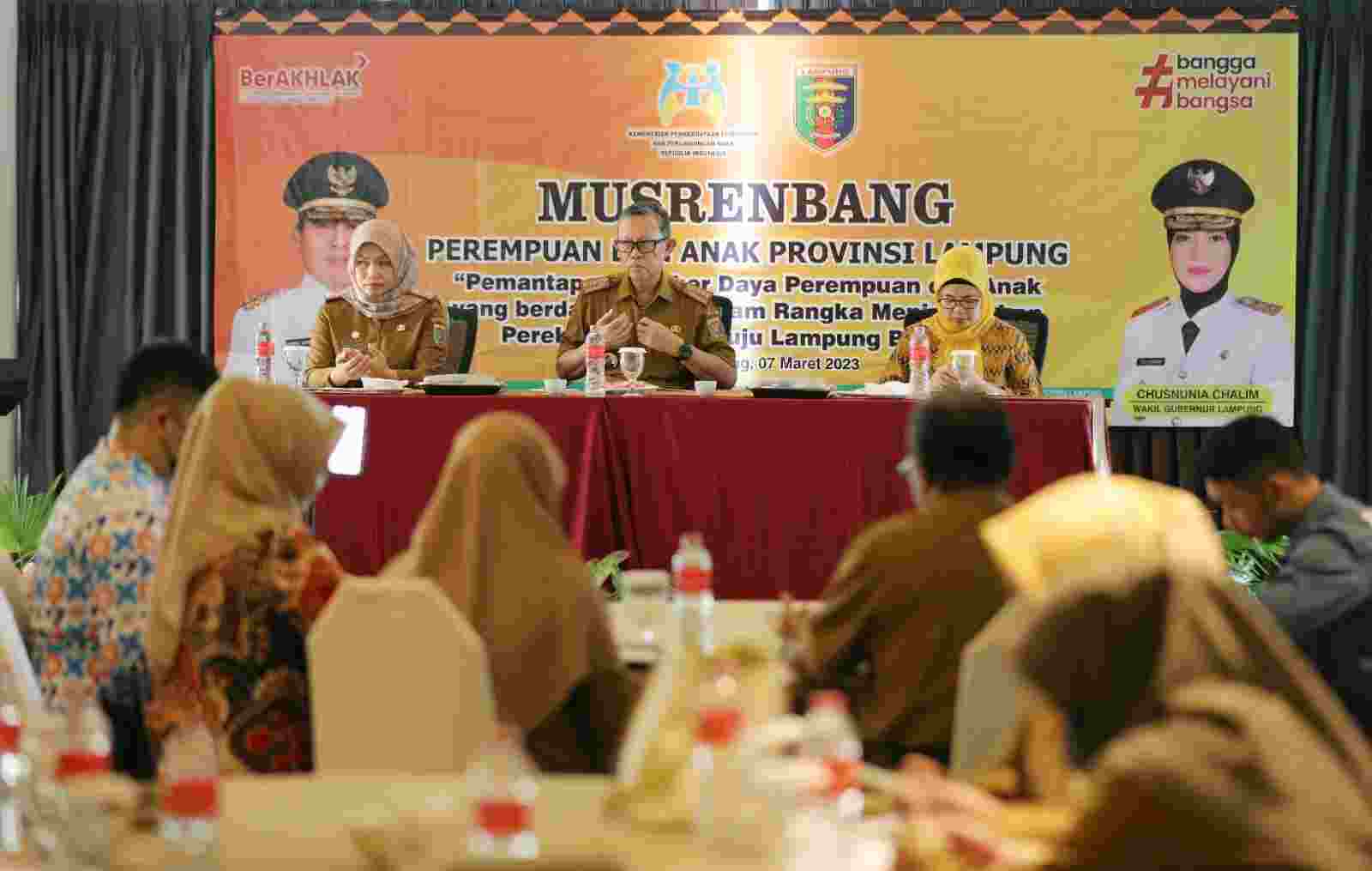 Musrenbang Perempuan dan Anak 2023, Gubernur Arinal Berharap Jadi Ruang Diskusi Konstruktif Musrenbang Perempuan dan Anak 2023, Gubernur Arinal Berharap Jadi Ruang Diskusi Konstruktif