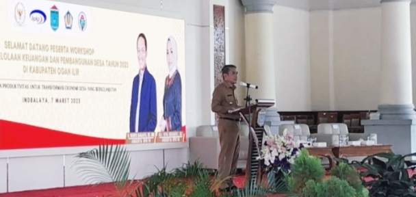 Workshop Evaluasi Pengelolaan Keuangan & Pembangunan Desa 2023 Resmi Dibuka Wabup Ogan Ilir Workshop Evaluasi Pengelolaan Keuangan & Pembangunan Desa 2023 Resmi Dibuka Wabup Ogan Ilir