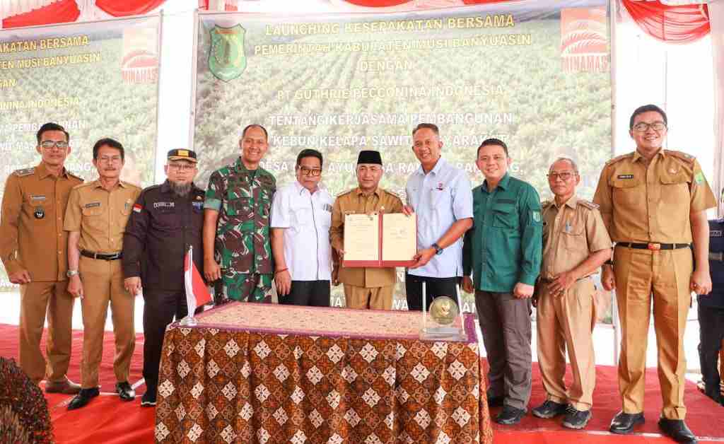 Pemkab Muba MoU Bersama PT GPI Fasilitasi Kebun Sawit Warga di Muba Pemkab Muba MoU Bersama PT GPI Fasilitasi Kebun Sawit Warga di Muba