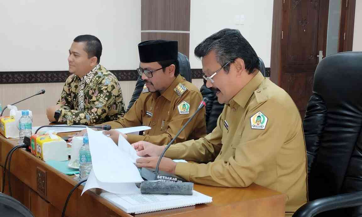 Pj Bupati Aceh Utara Minta Kepala SKPK Standby Ditempat Selama Audit BPK Pj Bupati Aceh Utara Minta Kepala SKPK Standby Ditempat Selama Audit BPK