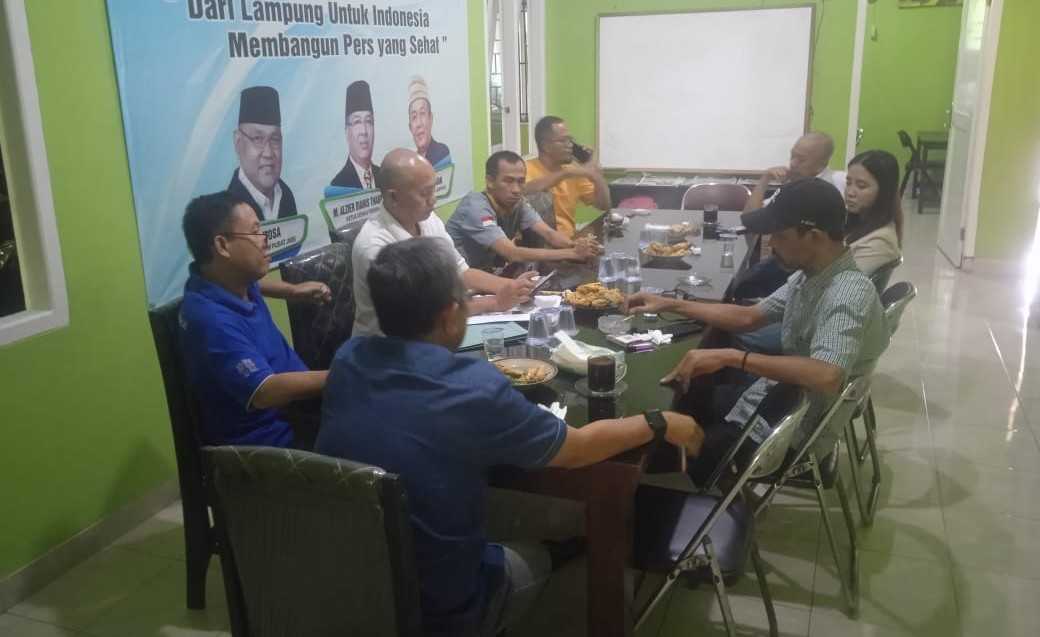 Rapat Perdana, Berikut Susunan Pengurus JMSI Lampung Rapat Perdana, Berikut Susunan Pengurus JMSI Lampung