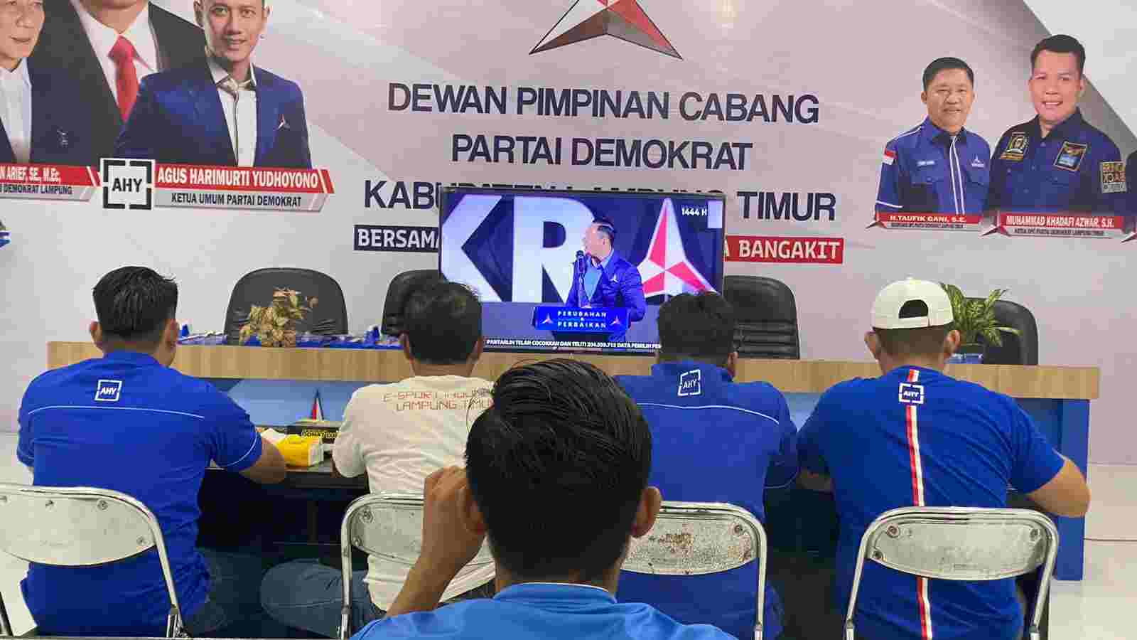 Pidato Politik AHY Disambut Antusias Kader dan Simpatisan Demokrat Lamtim Pidato Politik AHY Disambut Antusias Kader dan Simpatisan Demokrat Lamtim