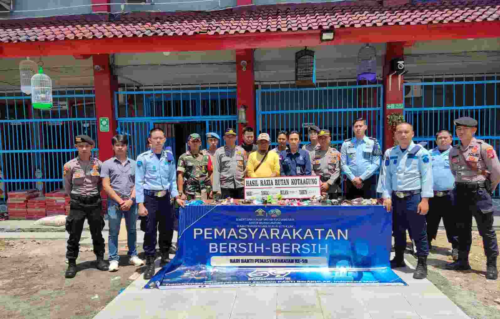 Rutan Kota Agung Gelar Razia Gabungan Rutan Kota Agung Gelar Razia Gabungan