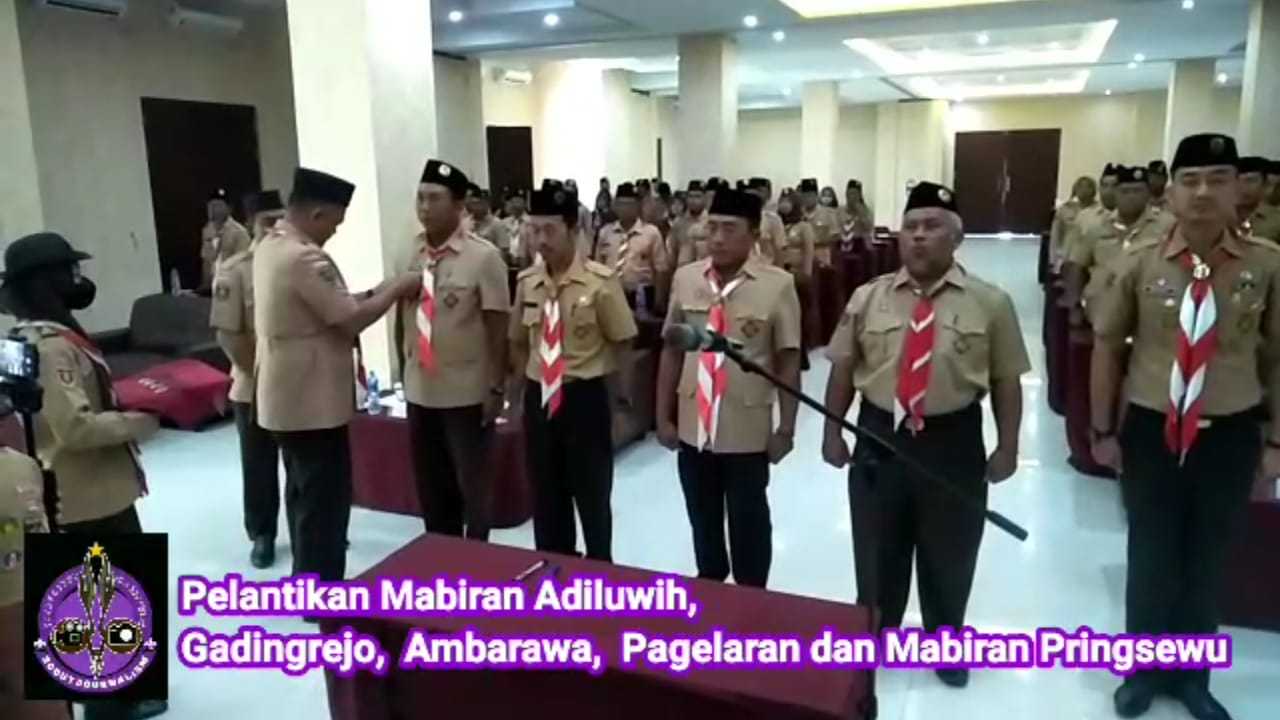 Kwarcab Pringsewu Lakukan Pelantikan Serentak Lima Mabiran dan Kwarran Kwarcab Pringsewu Lakukan Pelantikan Serentak Lima Mabiran dan Kwarran