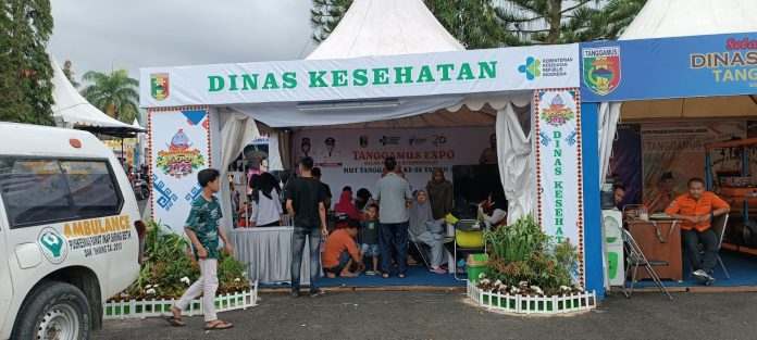 Tanggamus Expo ke-26, Pengecekan Kesehatan Gratis ke Pengunjung Stan Tanggamus Expo ke-26, Pengecekan Kesehatan Gratis ke Pengunjung Stan