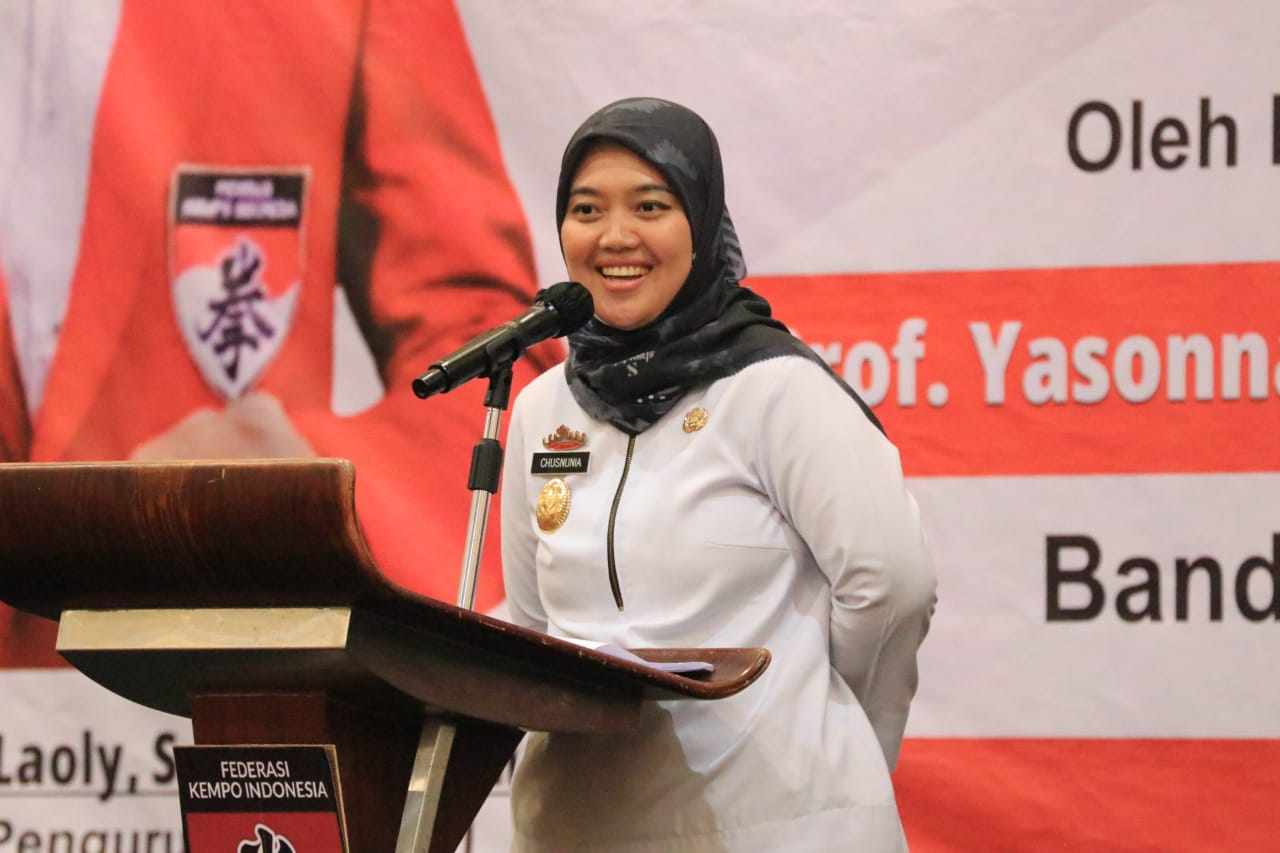 Wagub Chusnunia Ajak FKI Memajukan Olahraga Wujudkan Lampung Berjaya Wagub Chusnunia Ajak FKI Memajukan Olahraga Wujudkan Lampung Berjaya