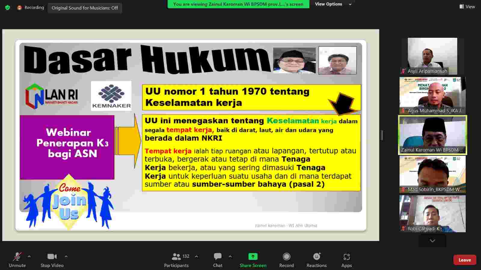 Pokja Widyaiswara Bersama IKA JIP FISIP UNILA Gelar Webinar Menatap Wajah Birokrasi ke-2 Pokja Widyaiswara Bersama IKA JIP FISIP UNILA Gelar Webinar Menatap Wajah Birokrasi ke-2
