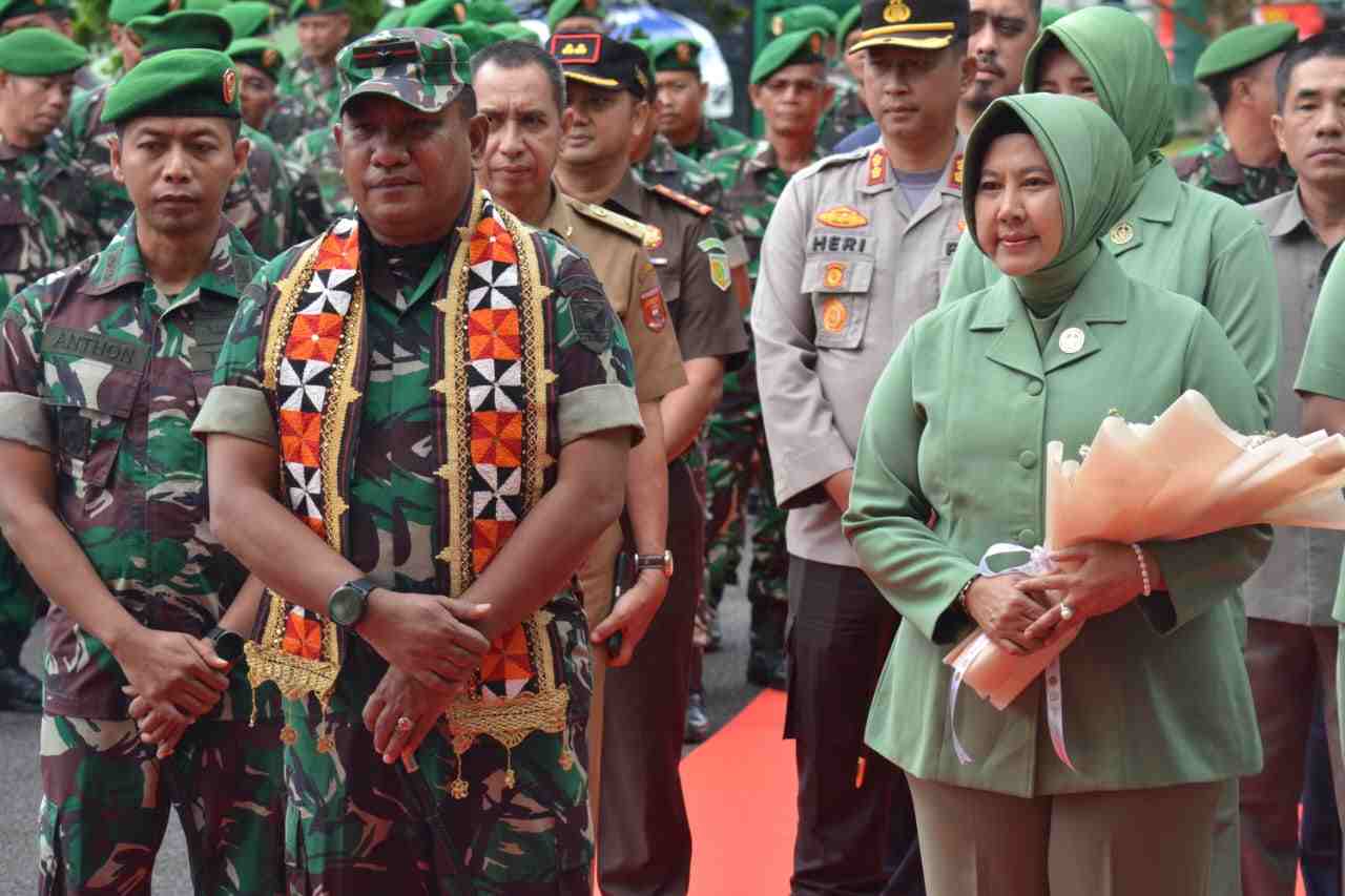 Serap Berbagai Masukan Dari Para Anggota, Danrem 043/Gatam Kunjungi Kodim 0422/LB Serap Berbagai Masukan Dari Para Anggota, Danrem 043/Gatam Kunjungi Kodim 0422/LB