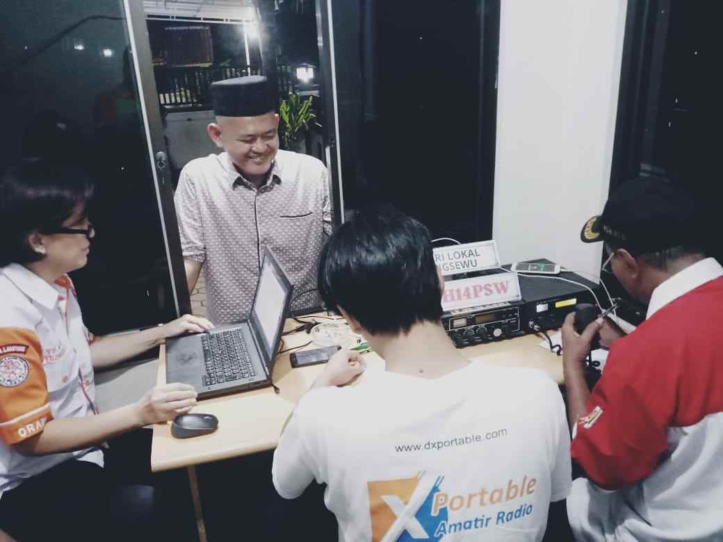 HUT Ke-14 Kab. Pringsewu, ORARI Gelar SES Dengan Tanda Panggilan 8H14PSW HUT Ke-14 Kab. Pringsewu, ORARI Gelar SES Dengan Tanda Panggilan 8H14PSW