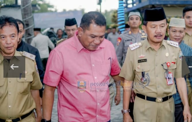 Danrem Kunjungi Pesisir Barat Danrem Kunjungi Pesisir Barat