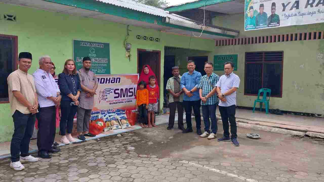 Safari Ramadhan, SMSI Sumut Bantu Panti Asuhan Al Jamiyatul Washliyah Safari Ramadhan, SMSI Sumut Bantu Panti Asuhan Al Jamiyatul Washliyah