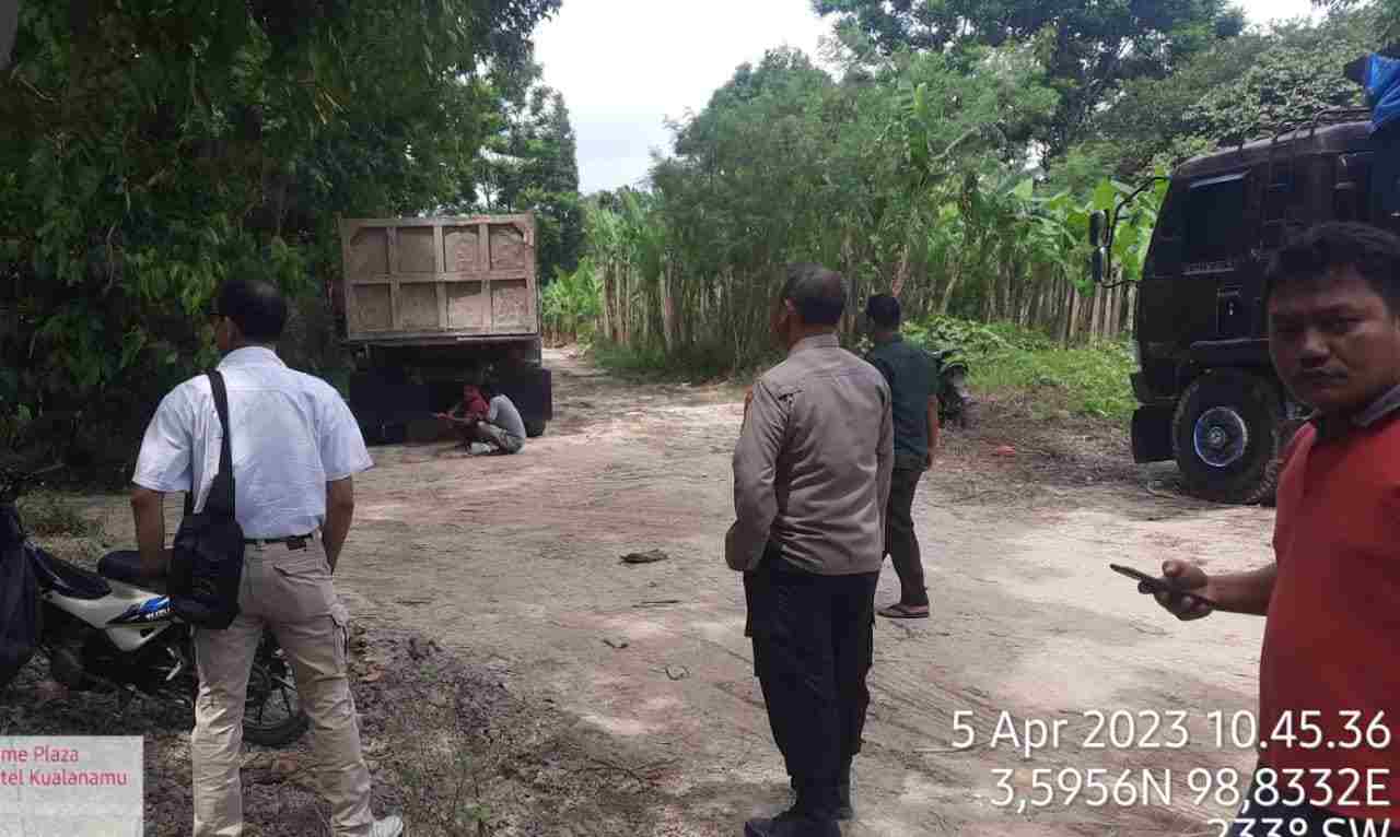 Galian C Diduga Ilegal Di Tanjung Morawa, Kapolsek Dikadalin Pengusaha Galian C Diduga Ilegal Di Tanjung Morawa, Kapolsek Dikadalin Pengusaha