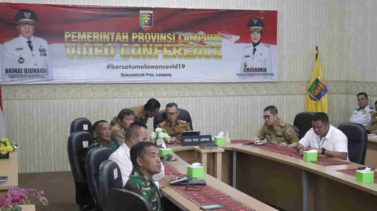 Pemprov Lampung Ikuti Rapat Pengendalian Inflasi Daerah Bersama Mendagri RI Pemprov Lampung Ikuti Rapat Pengendalian Inflasi Daerah Bersama Mendagri RI