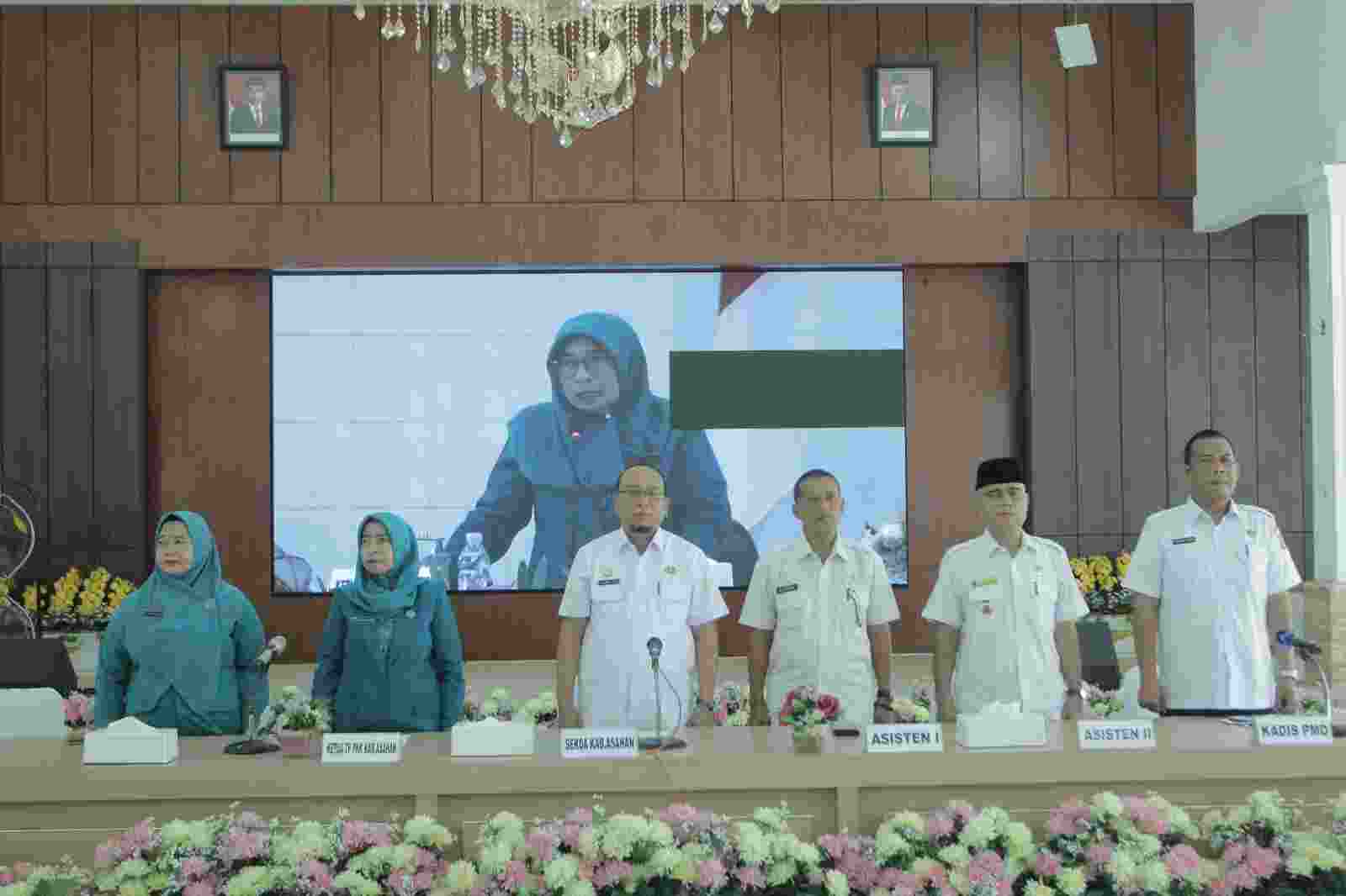 John Hardi Buka Rakornis TP. PKK Asahan John Hardi Buka Rakornis TP. PKK Asahan