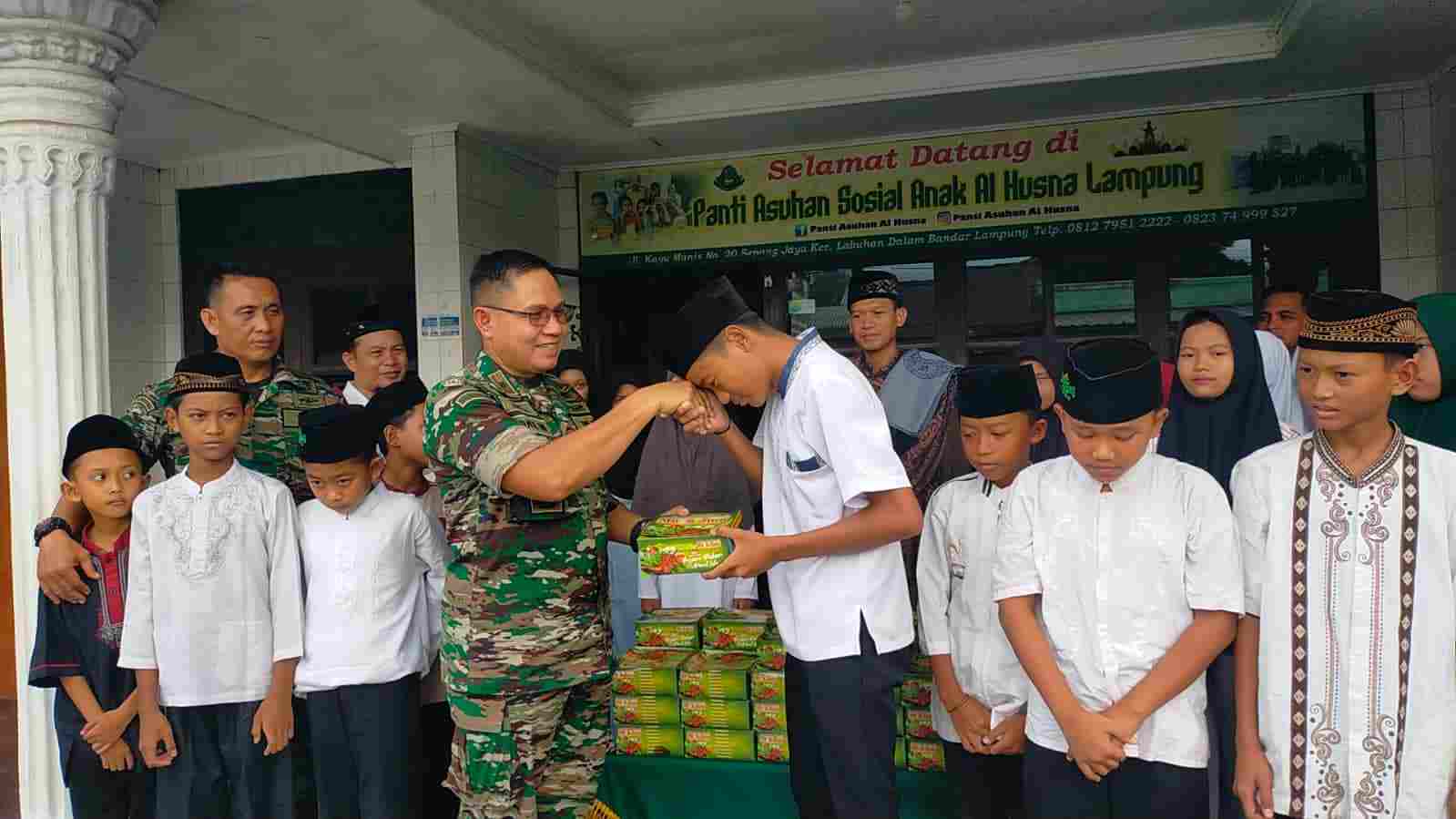 Raih Keberkahan Ramadhan, Danramil Kedaton Sambangi Panti Asuhan Raih Keberkahan Ramadhan, Danramil Kedaton Sambangi Panti Asuhan