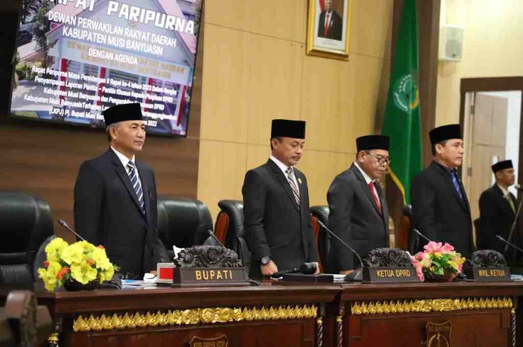 Empat Pansus DPRD Muba Sampaikan Laporan Hasil Pembahasan LKPJ Pj Bupati Empat Pansus DPRD Muba Sampaikan Laporan Hasil Pembahasan LKPJ Pj Bupati