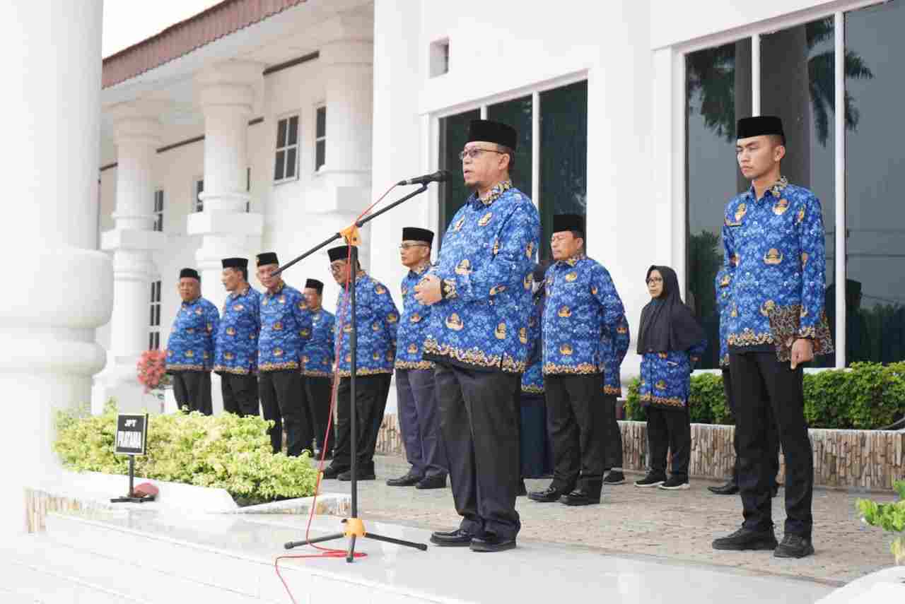 Sekda Asahan Pimpin Upacara HKN Sekda Asahan Pimpin Upacara HKN