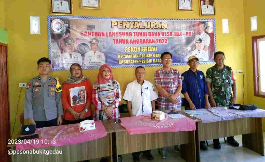Pekon Gedau Salurkan BLT-DD Tahap Pertama Tahun Anggaran 2023 Pekon Gedau Salurkan BLT-DD Tahap Pertama Tahun Anggaran 2023