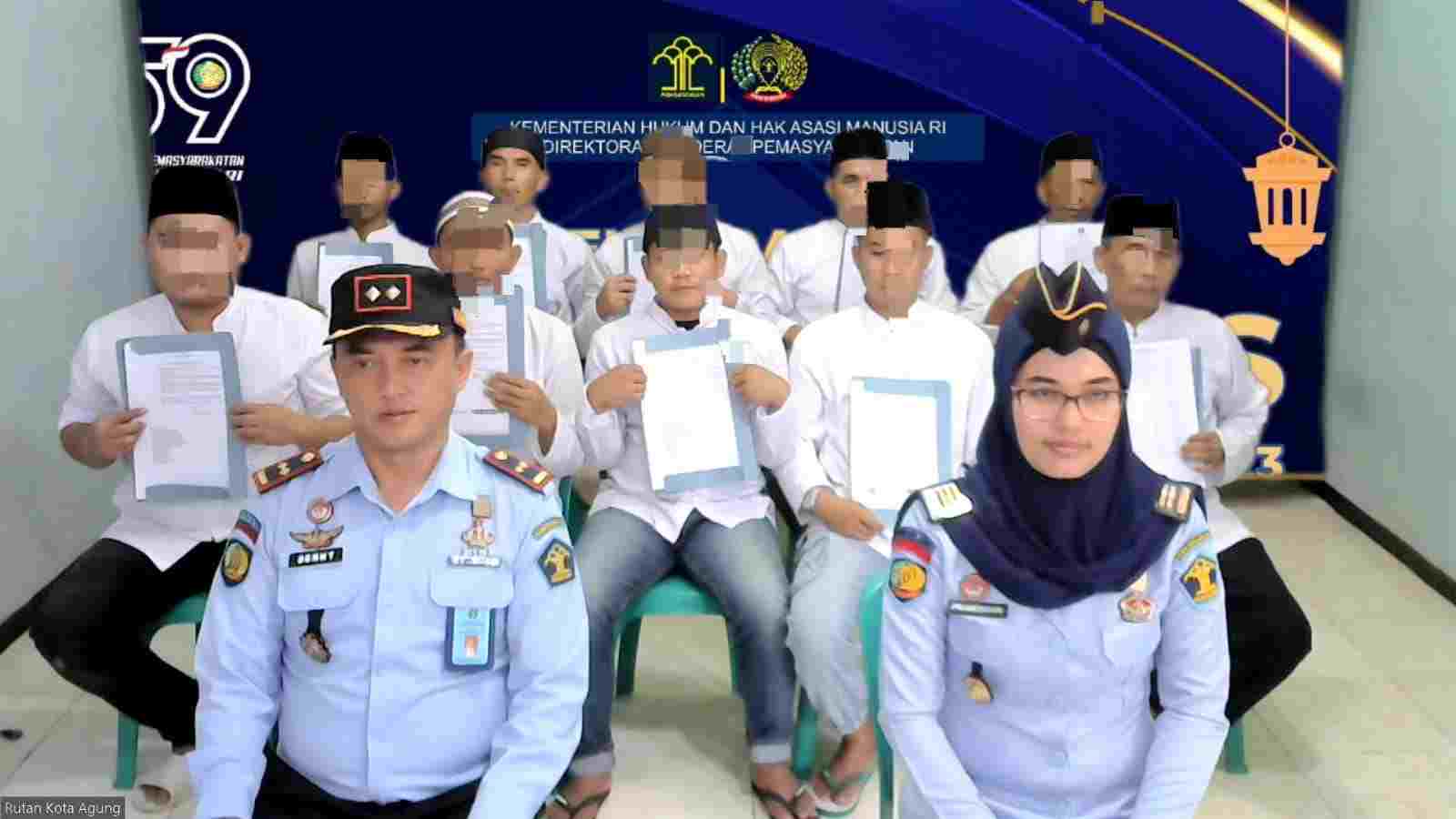 158 Narapidana Terima Remisi, Rutan Kota Agung Diserbu Pengunjung 158 Narapidana Terima Remisi, Rutan Kota Agung Diserbu Pengunjung