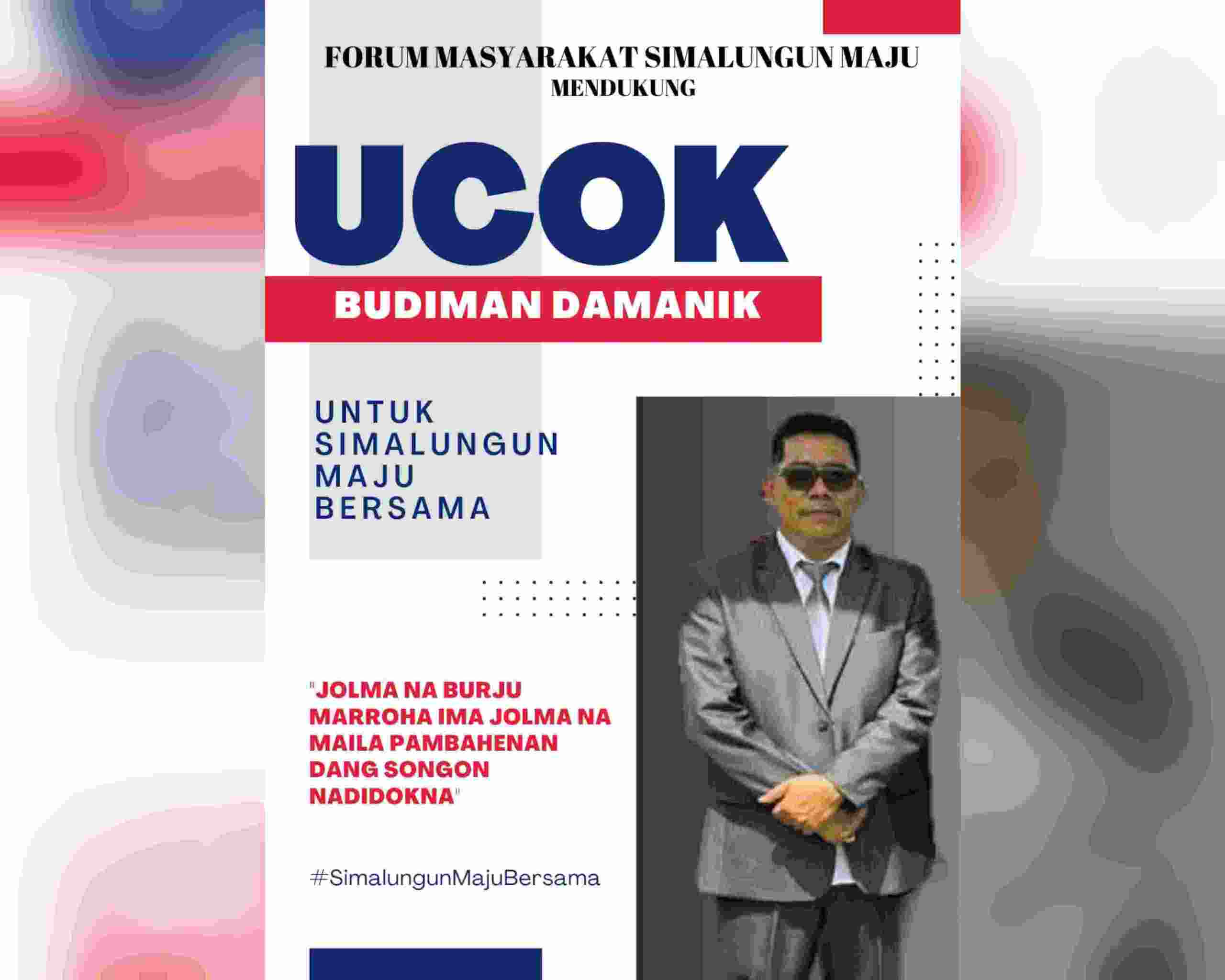 Forum Masyarakat Simalungun Maju Dorong Ucok Budiman Damanik menjadi Bupati Simalungun Forum Masyarakat Simalungun Maju Dorong Ucok Budiman Damanik menjadi Bupati Simalungun