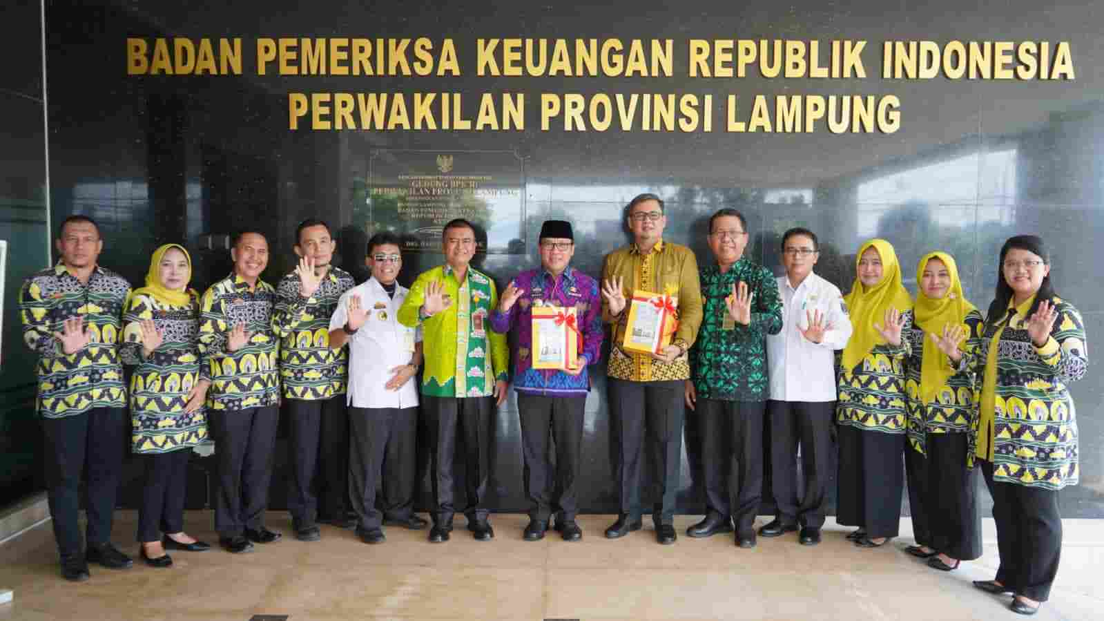 Ke-13 Kalinya, Pemkot Metro Kembali Meraih Penghargaan WTP dari BPK RI Ke-13 Kalinya, Pemkot Metro Kembali Meraih Penghargaan WTP dari BPK RI