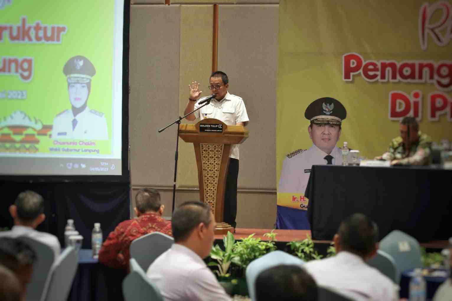 Gubernur Arinal Rakor Penanganan Jalan/Jembatan di Provinsi Lampung Gubernur Arinal Rakor Penanganan Jalan/Jembatan di Provinsi Lampung