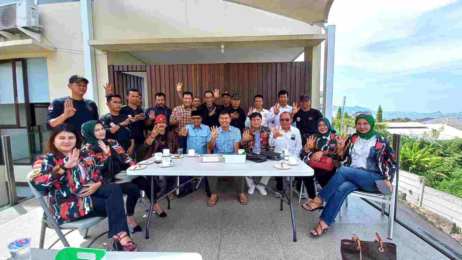 Lintas Ormas Provinsi Lampung Bersilaturahmi di Kediamaan Ricko Menoza, SZP Lintas Ormas Provinsi Lampung Bersilaturahmi di Kediamaan Ricko Menoza, SZP