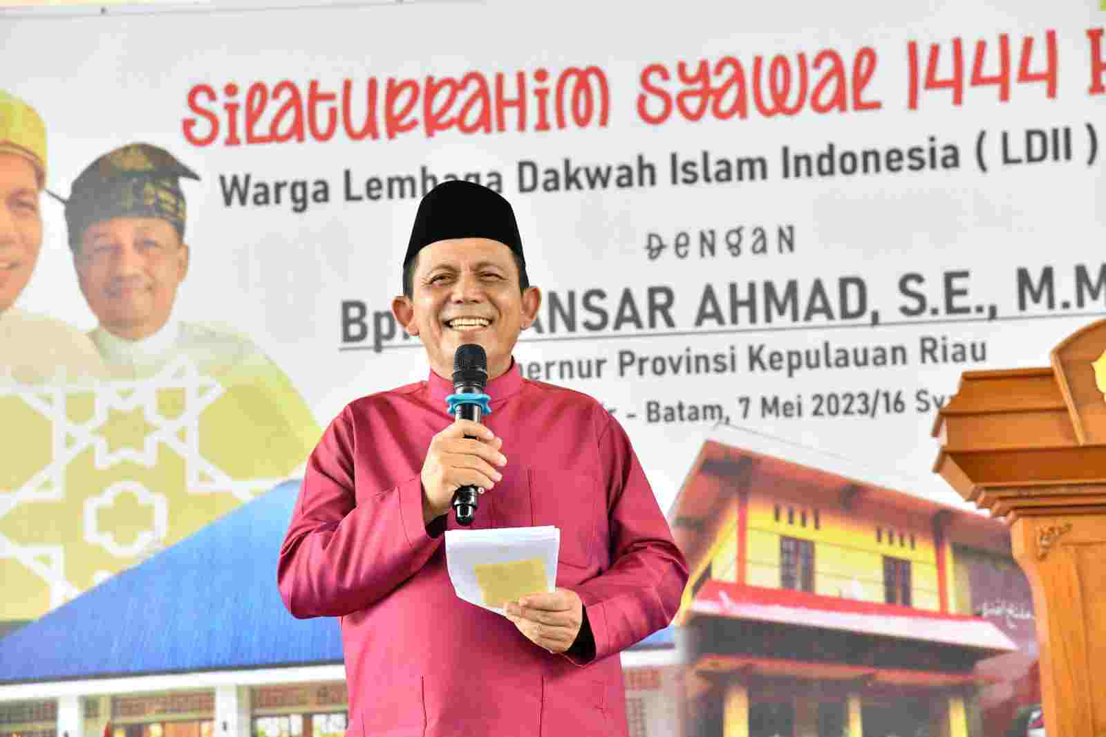 Hadiri Halal Bihalal LDII, Ansar Tegaskan Untuk Membangun Kepri Butuh Kebersamaan Hadiri Halal Bihalal LDII, Ansar Tegaskan Untuk Membangun Kepri Butuh Kebersamaan