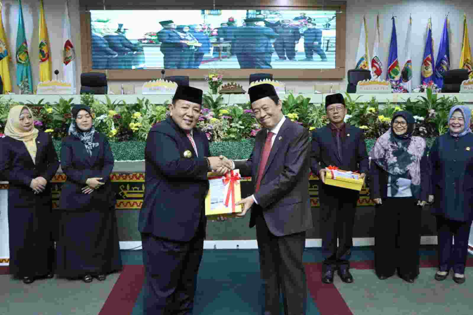 Pemprov Lampung Meraih Opini WTP ke-9 Berturut-turut Atas Laporan Hasil Pemeriksaan BPK RI Pemprov Lampung Meraih Opini WTP ke-9 Berturut-turut Atas Laporan Hasil Pemeriksaan BPK RI