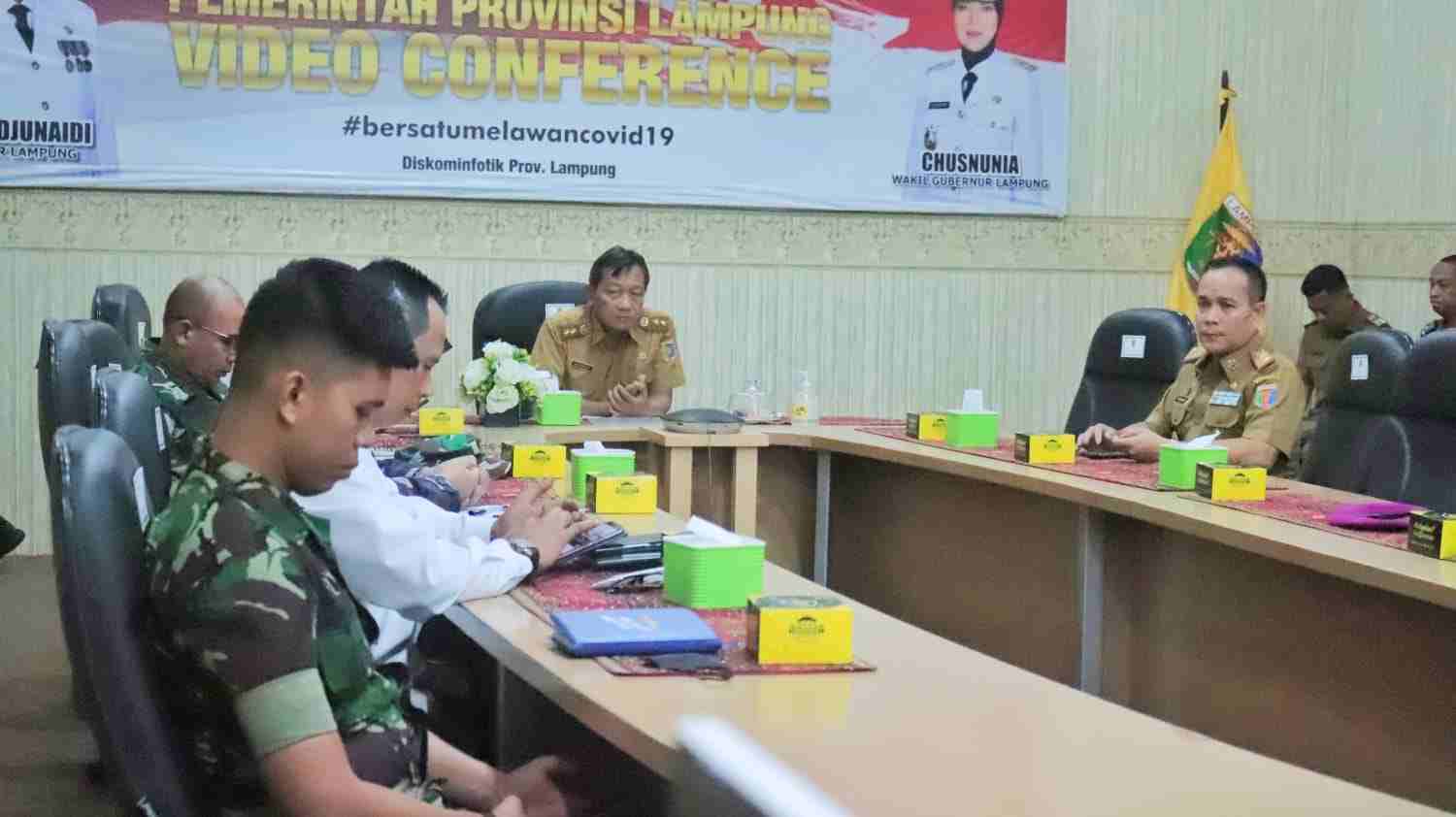 Pemprov Lampung Ikuti Rakor Pengendalian Inflasi Daerah Bersama Mendagri Pemprov Lampung Ikuti Rakor Pengendalian Inflasi Daerah Bersama Mendagri