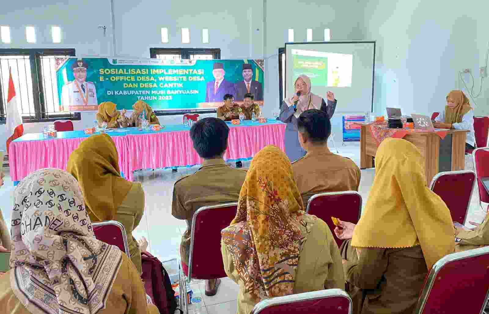 Gelar Sosialisasi Secara Bergiliran di 15 Kecamatan Kabupaten Muba Gelar Sosialisasi Secara Bergiliran di 15 Kecamatan Kabupaten Muba