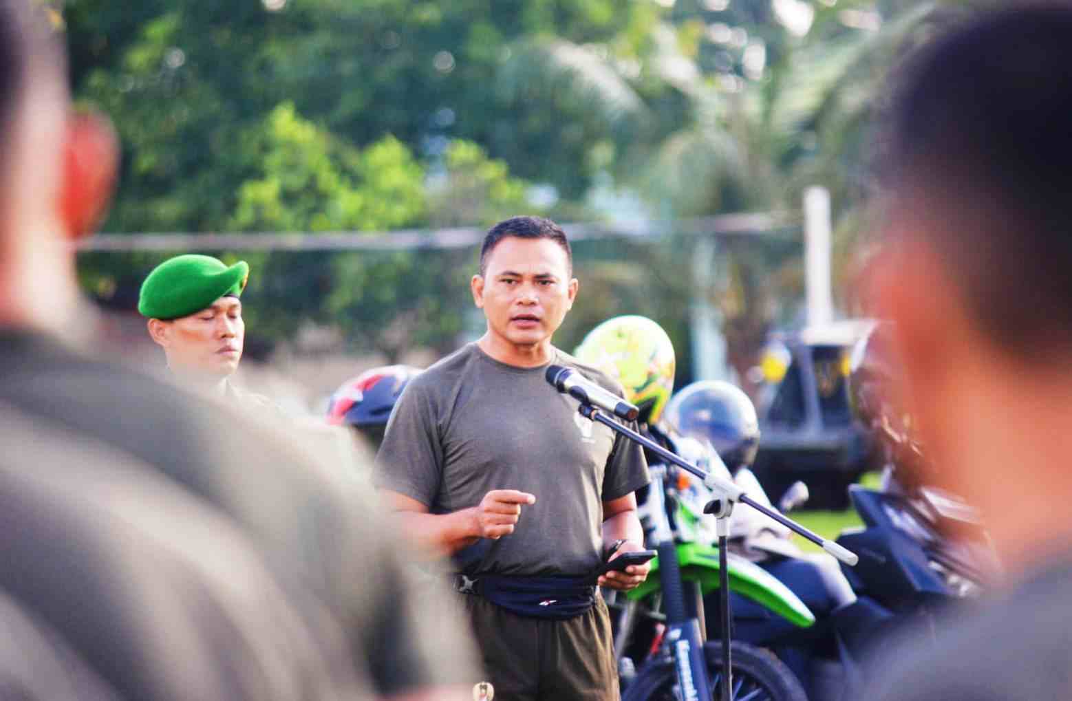 Brigjen TNI Iwan Ma’ruf Zainudin Ajak Prajurit dan PNS Untuk Selalu Jaga Kesehatan Brigjen TNI Iwan Ma’ruf Zainudin Ajak Prajurit dan PNS Untuk Selalu Jaga Kesehatan