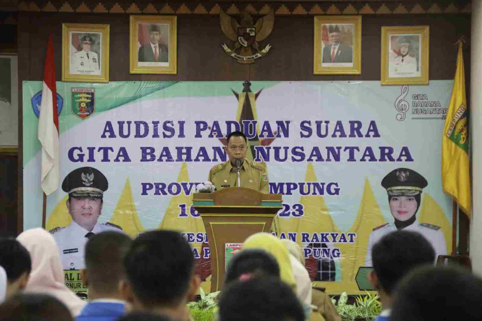 Pemprov Lampung Gelar Seleksi Calon Peserta Gita Bahana Nusantara Tahun 2023 Pemprov Lampung Gelar Seleksi Calon Peserta Gita Bahana Nusantara Tahun 2023