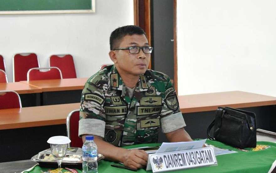 Danrem 043/Gatam Sambut Kunjungan Virtual Anggota DPD RI, Serap Aspirasi Masyarakat Danrem 043/Gatam Sambut Kunjungan Virtual Anggota DPD RI, Serap Aspirasi Masyarakat