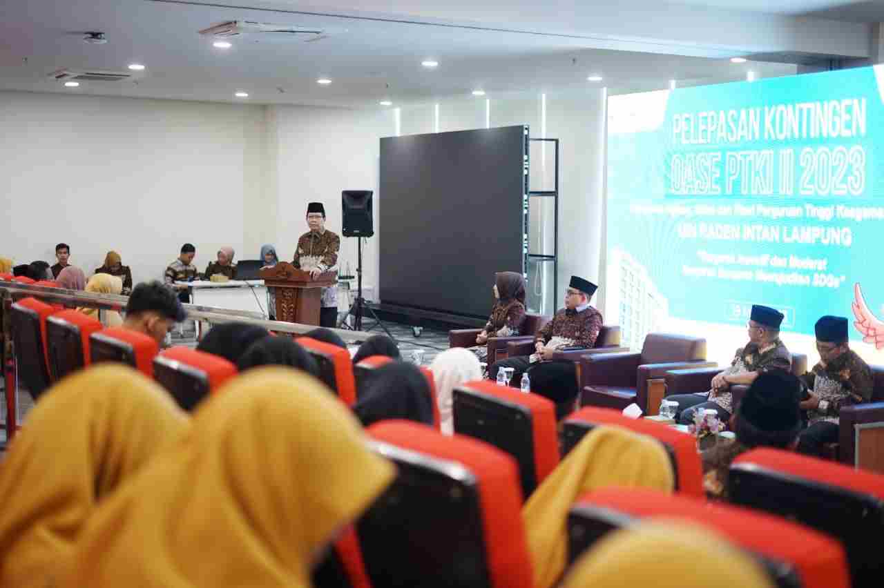 Lepas Kontingen UIN RIL OASE II 2023, Ini Pesan Rektor Lepas Kontingen UIN RIL OASE II 2023, Ini Pesan Rektor