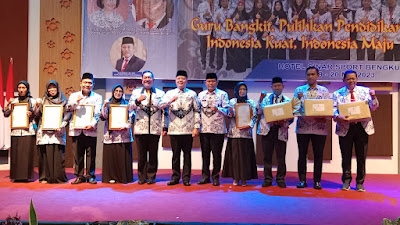 Gubernur Rohidin Apresiasi Eksistensi PGRI Berikan Perlindungan Profesi Guru Gubernur Rohidin Apresiasi Eksistensi PGRI Berikan Perlindungan Profesi Guru